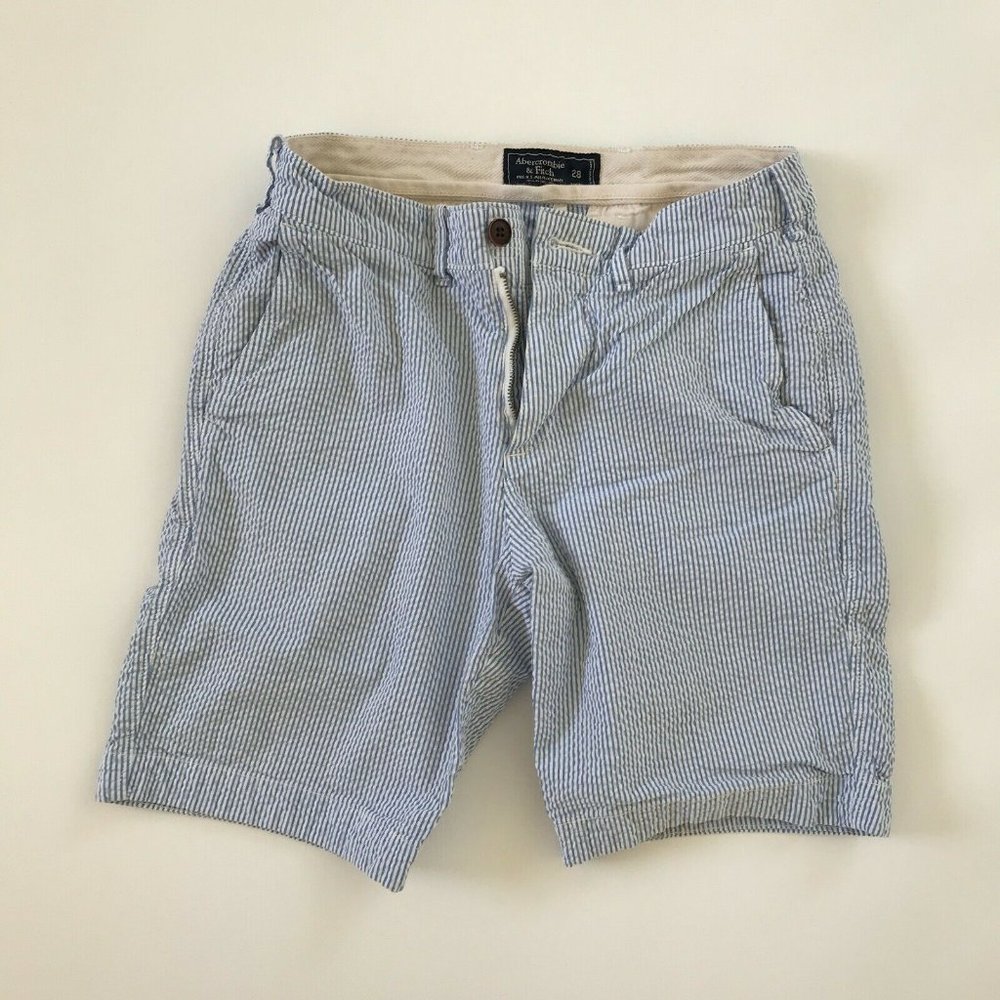 Abercrombie & Fitch Men's Stretch Seersucker Shorts
